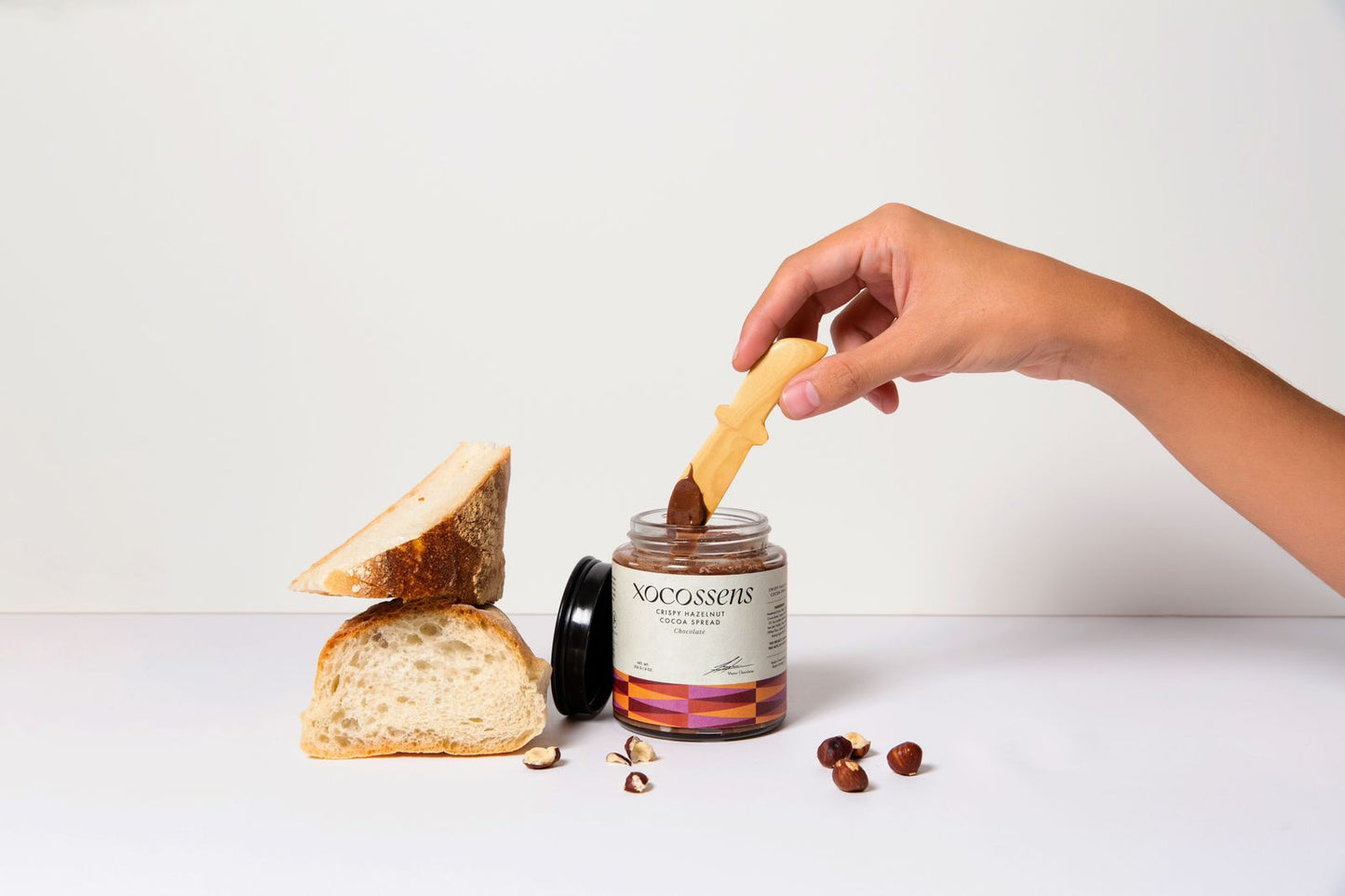 XOCOSSENS Crispy Hazelnut Cocoa Spread - Chocolate