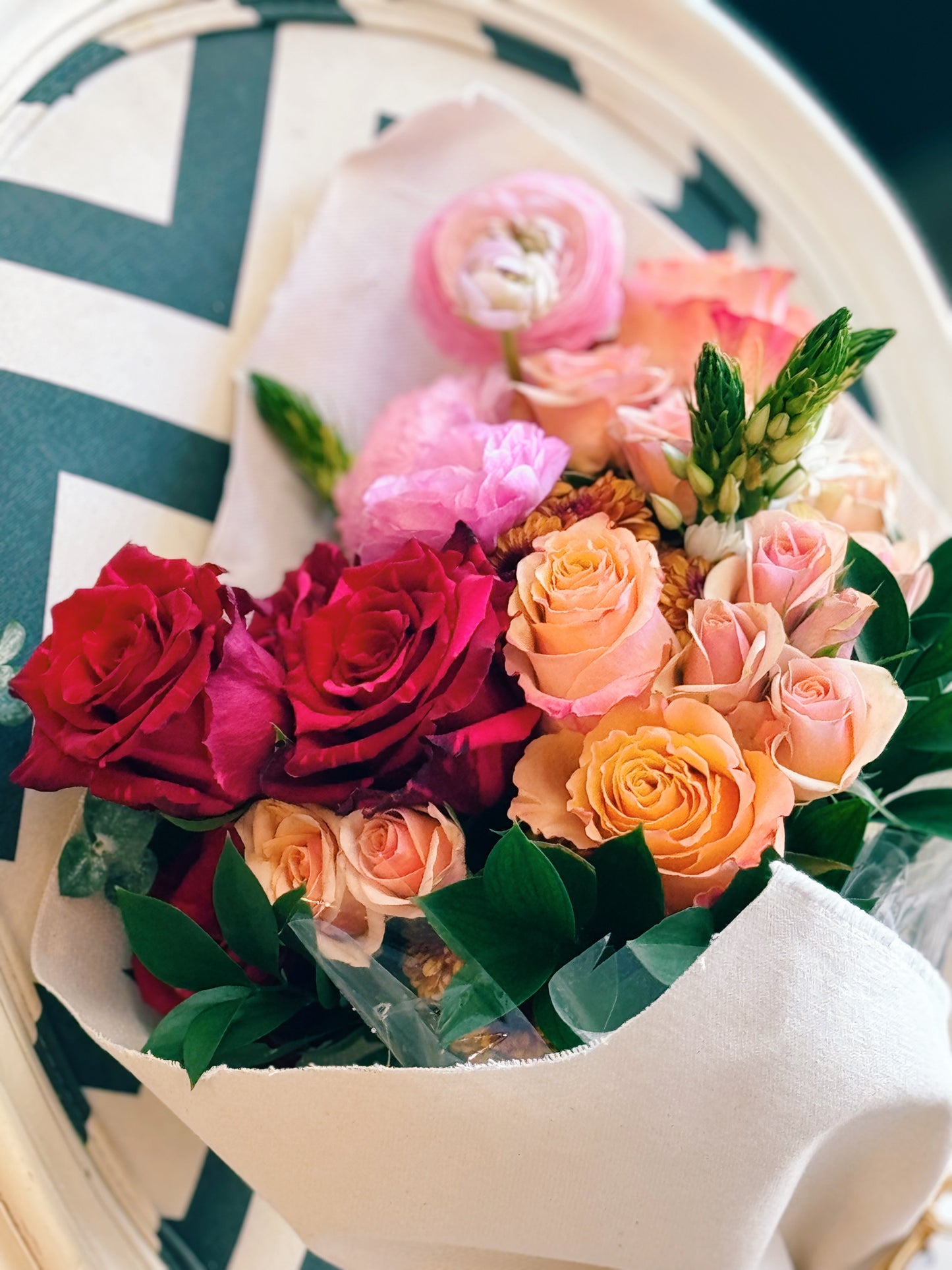 Red & Blush Bouquet