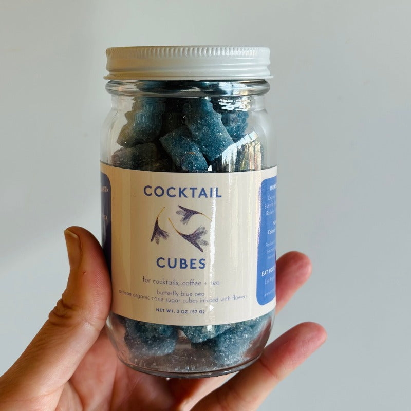 Butterfly Blue Pea Cocktail Cubes