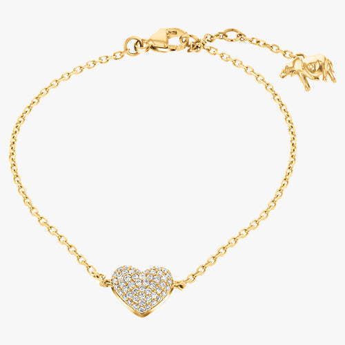 Diamond Heart Bracelet