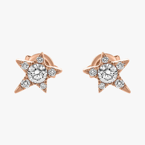 The Single Star Diamond Earring