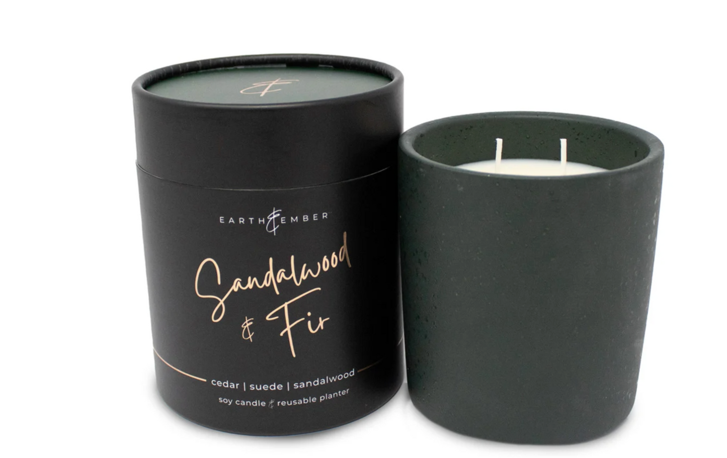 Earth & Ember 13oz: Sandalwood & Fir