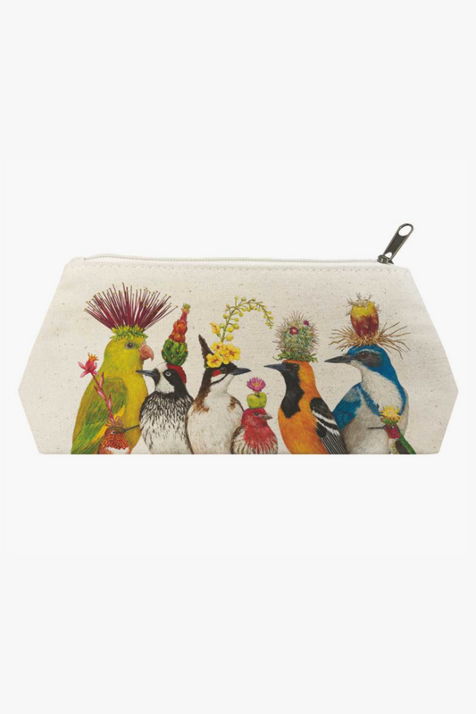 Birds Cosmetics Bag